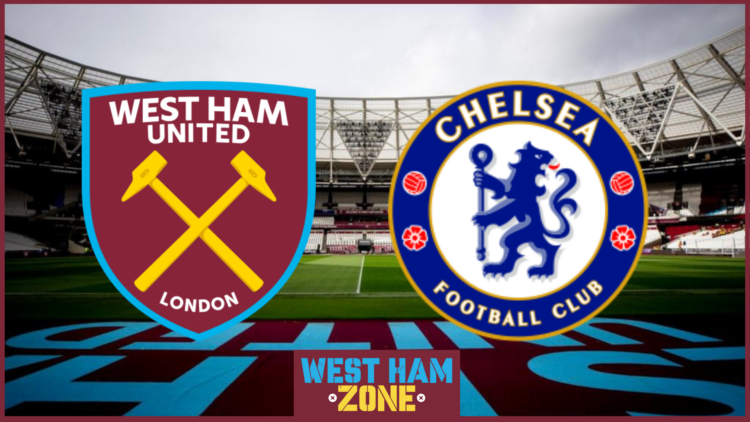 Chelsea and West Ham badges
