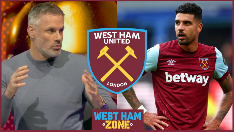 Jamie Carragher Emerson West Ham