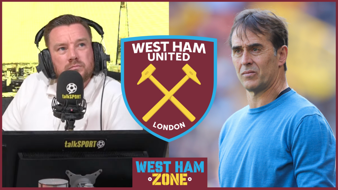 West Ham Jamie O'Hara Julen Lopetegui