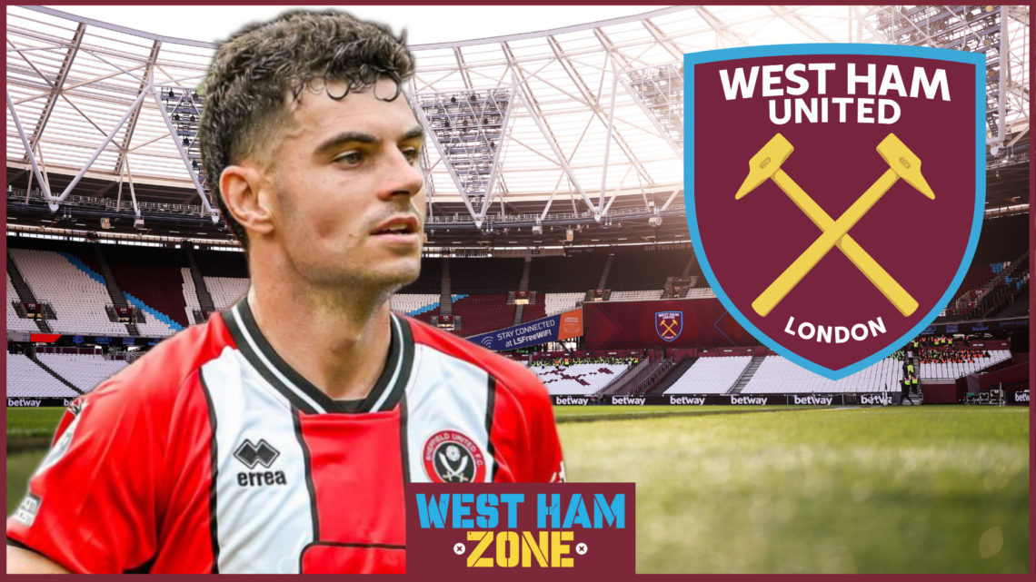 John Egan, West Ham badge