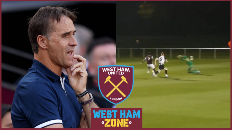 Kamarai Swyer, Julen Lopetegui, West Ham badge