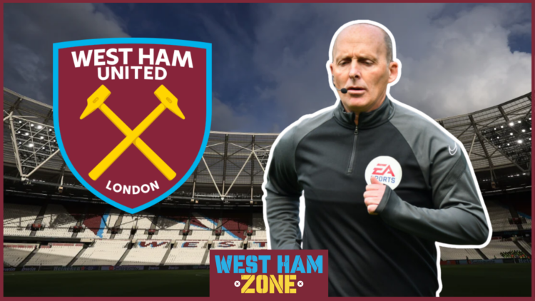 West Ham Mike Dean
