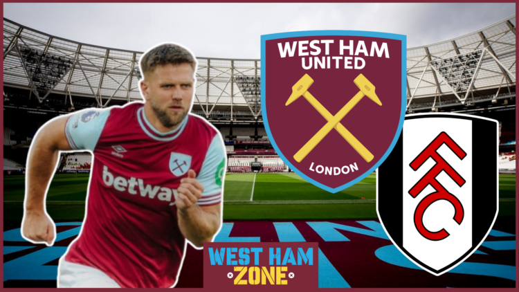 Niclas Fullkrug, West Ham badge, Fulham badge