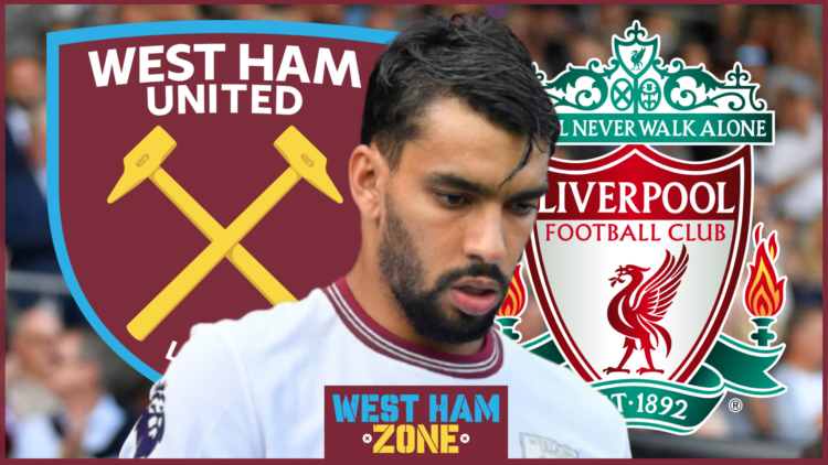West Ham Liverpool Paqueta