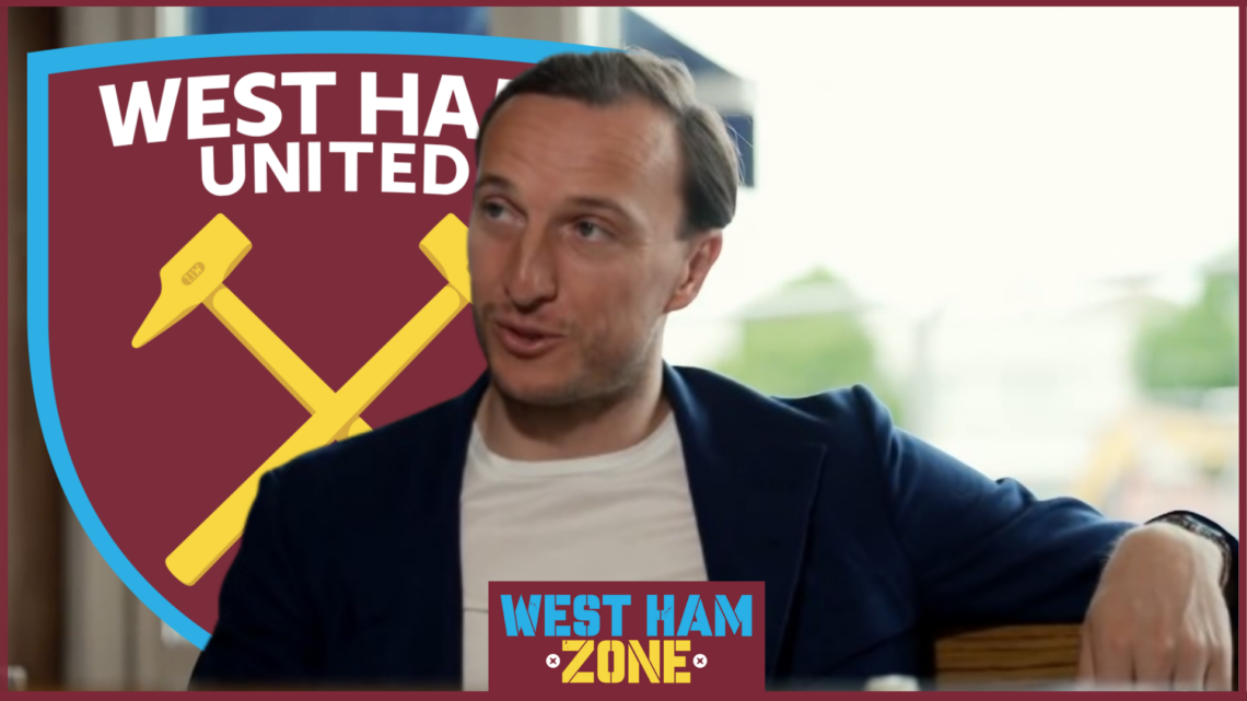 West Ham badge, Mark Noble