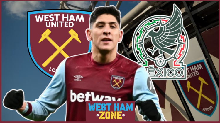West Ham United Mexico Edson Alvarez