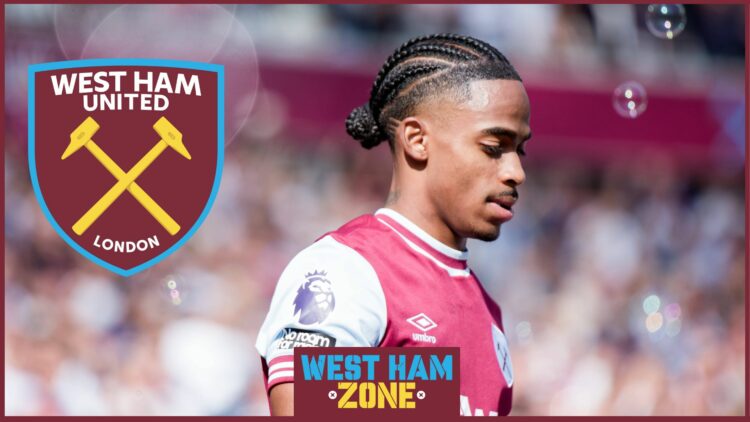 Crysencio Summerville, West Ham United badge