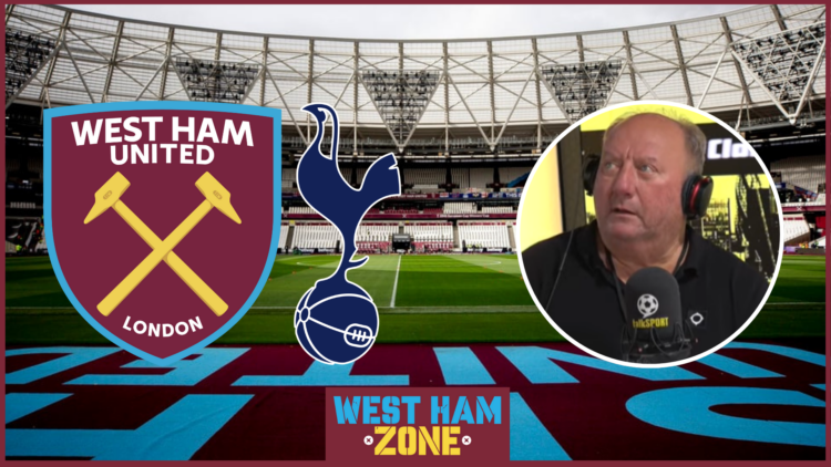 Alan Brazil, West Ham badge, Tottenham badge