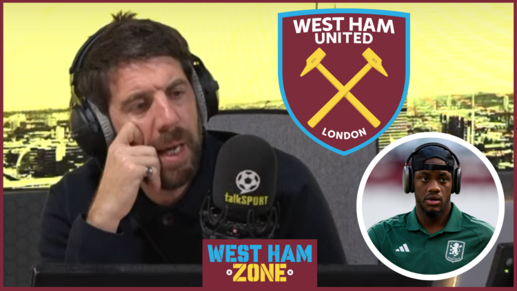 Andy Goldstein, Jhon Duran, West Ham United badge