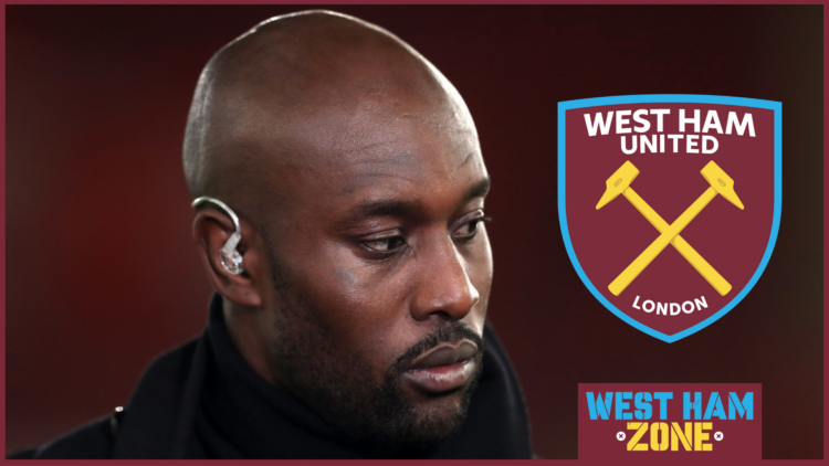 Carlton Cole, West Ham United badge