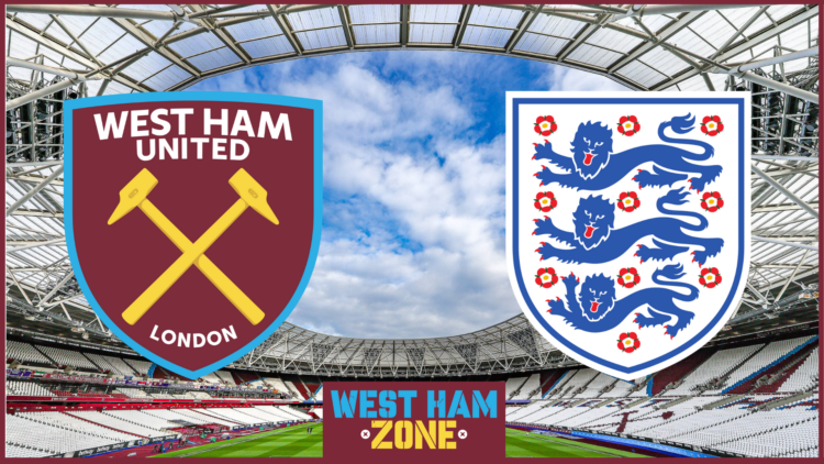 West Ham United England badges