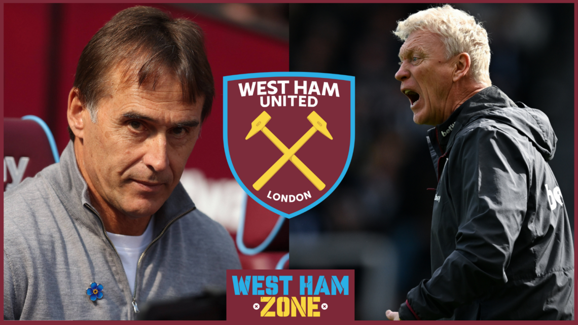 Julen Lopetegui David Moyes West Ham