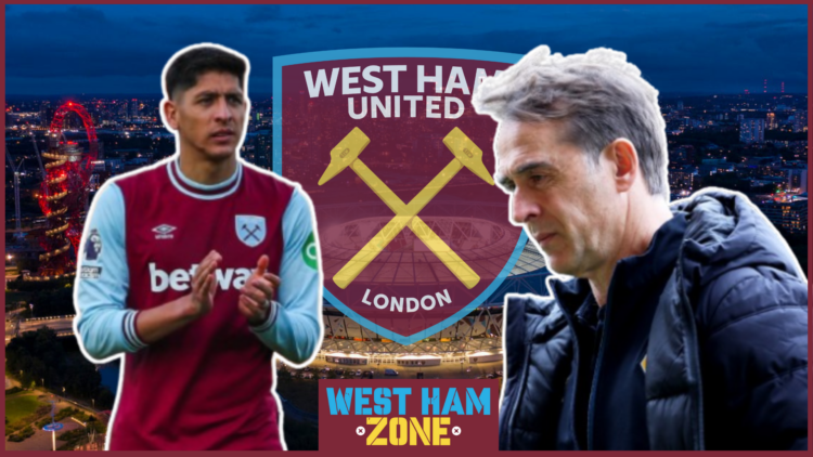 Edson Alvarez, Julen Lopetegui, West Ham badge