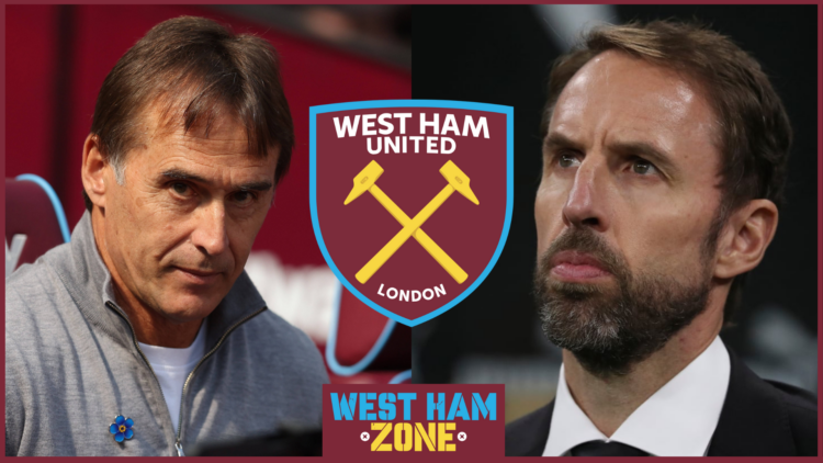 Gareth Southgate Julen Lopetegui West Ham