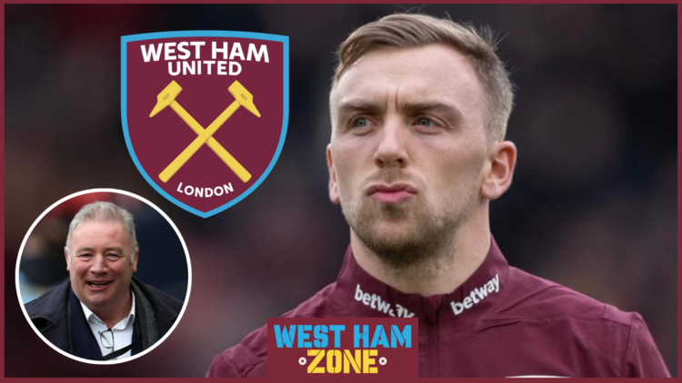Jarrod Bowen, Ally McCoist, West Ham badge