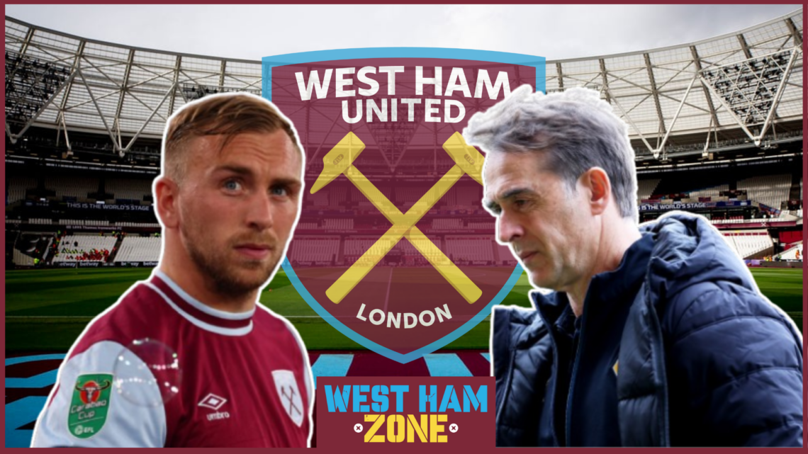 Jarrod Bowen, Julen Lopetegui, West Ham badge