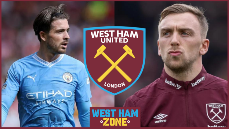Jack Grealish Jarrod Bowen West Ham