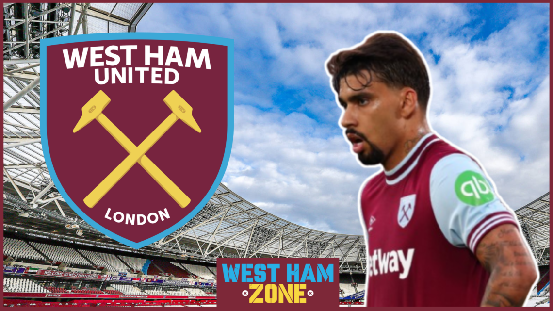 Lucas Paqueta, West Ham badge