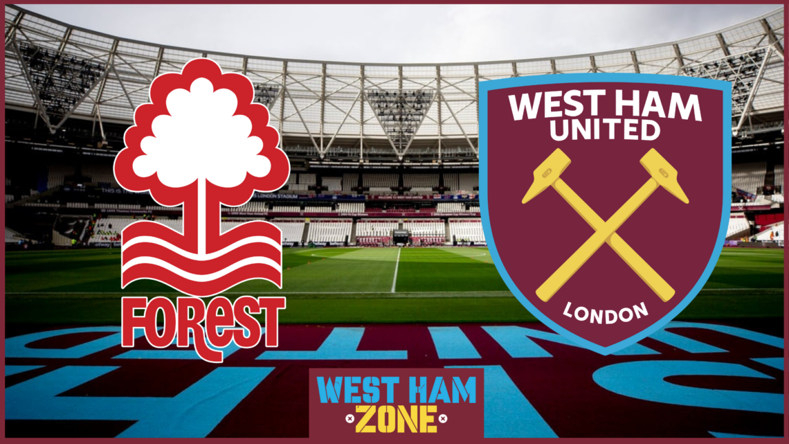 West Ham badge, Nottingham Forest badge