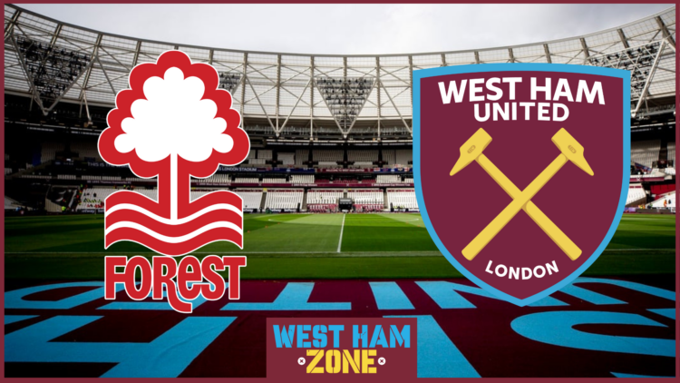 West Ham badge, Nottingham Forest badge
