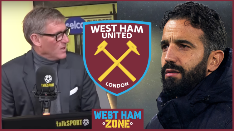 Simon Jordan West Ham Ruben Amorim