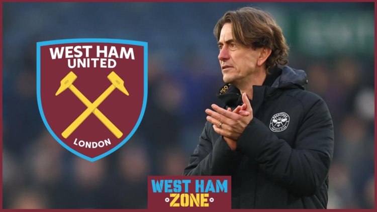 Thomas Frank, West Ham United badge