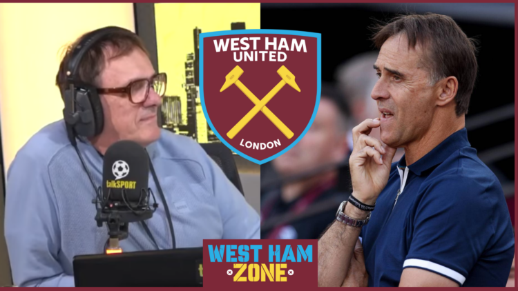Tony Cascarino, Julen Lopetegui, West Ham United badge