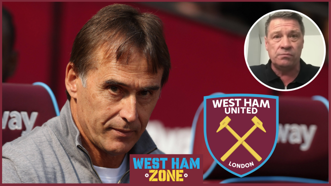 Tony Cottee, Julen Lopetegui, West Ham badge