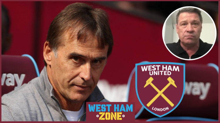 Tony Cottee, Julen Lopetegui, West Ham badge