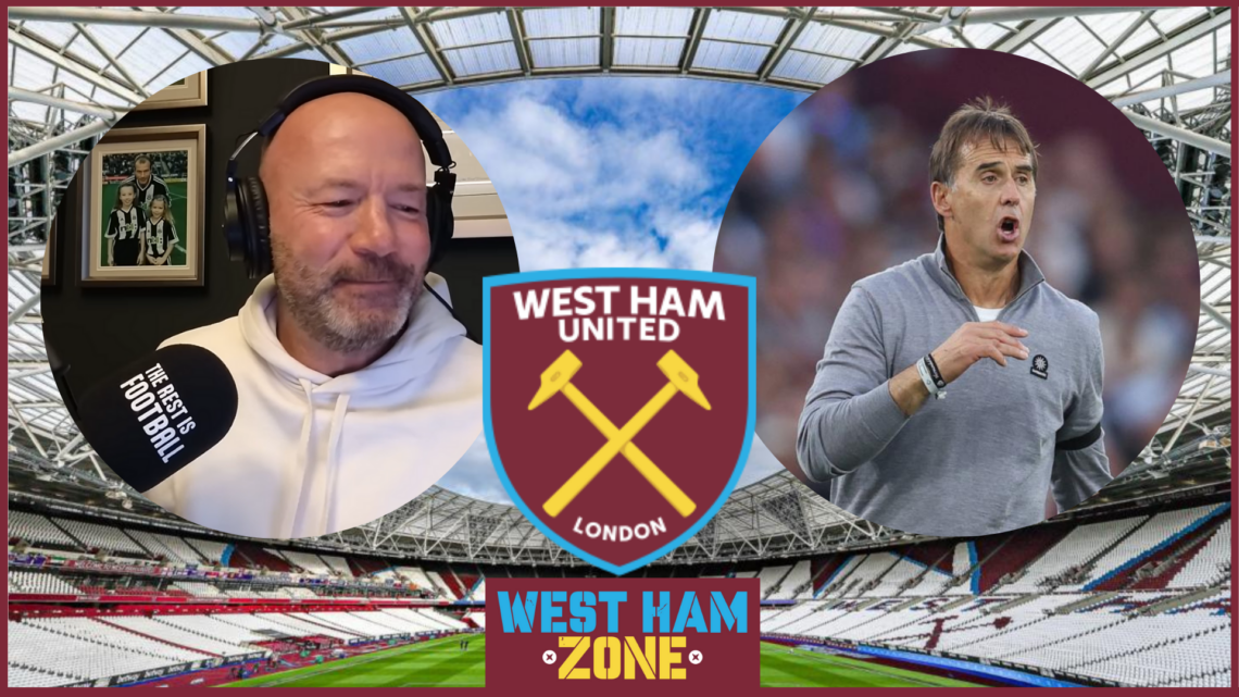 Picture of Alan Shearer and Julen Lopetegui