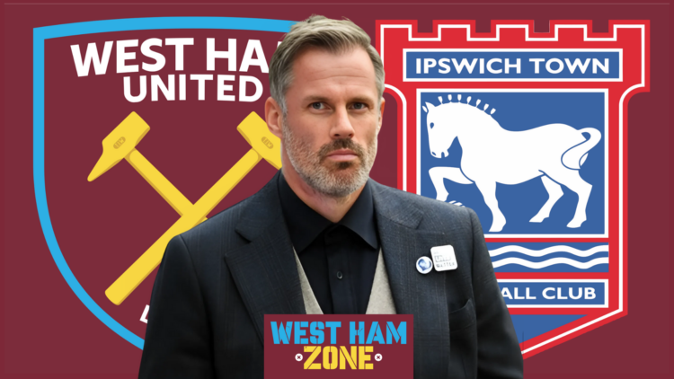 West Ham Ipswich Town Jamie Carragher