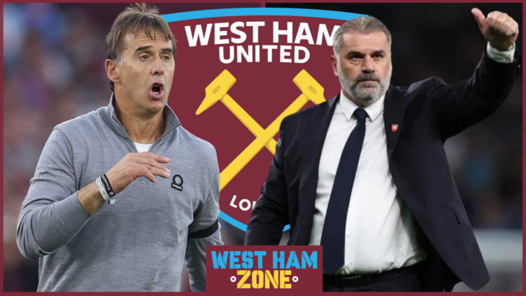 West Ham Lopetegui Postecoglou