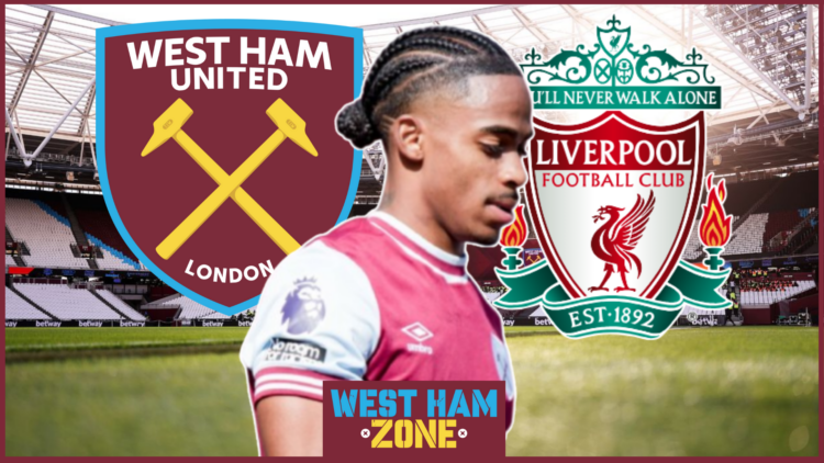West Ham United Liverpool Crysencio Summerville