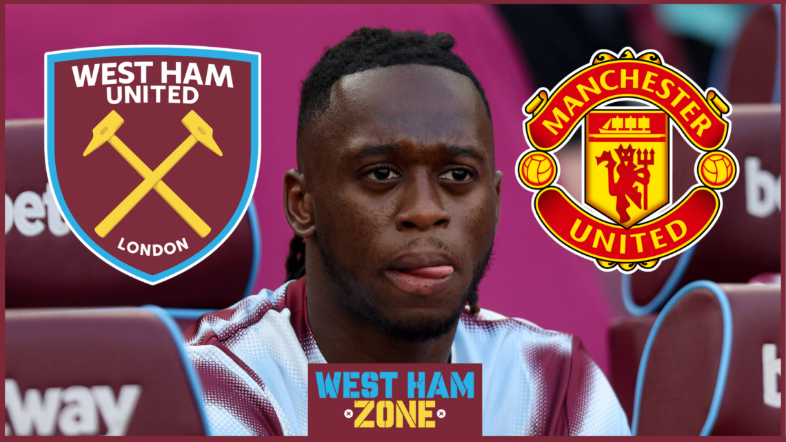Aaron Wan-Bissaka West Ham Manchester United badges