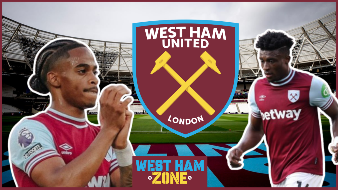 Mohammed Kudus Crysencio Summerville West Ham badge
