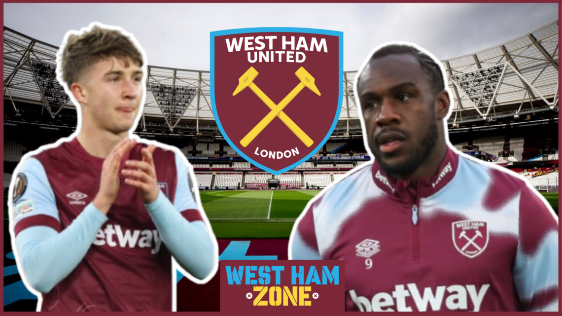 Michail Antonio George Earthy West Ham badge