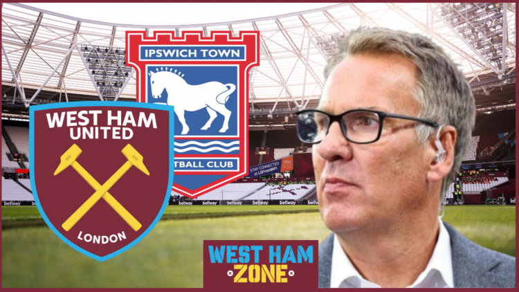Paul Merson West Ham Ipswich Town badges