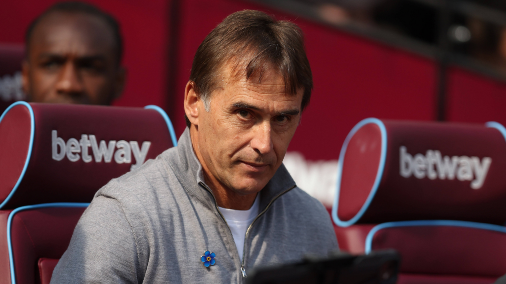 West Ham United manager Julen Lopetegui
