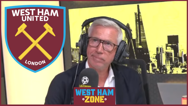 Alan Pardew, West Ham United badge