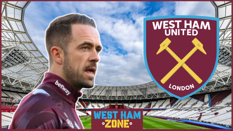 Danny Ings, West Ham badge
