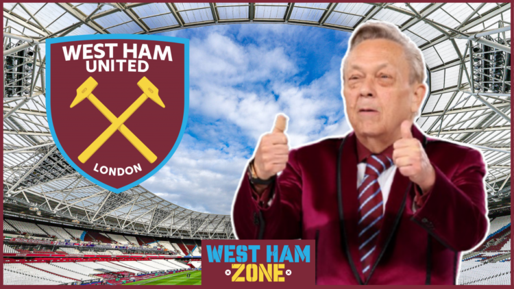 David Sullivan, West Ham badge