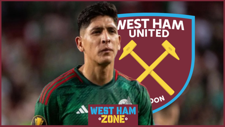 Edson Alvarez, West Ham badge