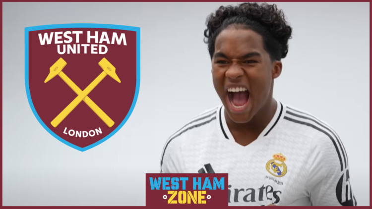 Endrick, West Ham badge