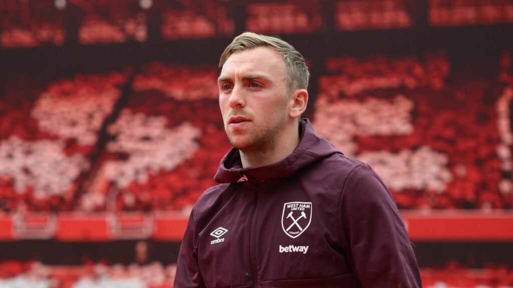 Jarrod Bowen in West Ham tracksuit