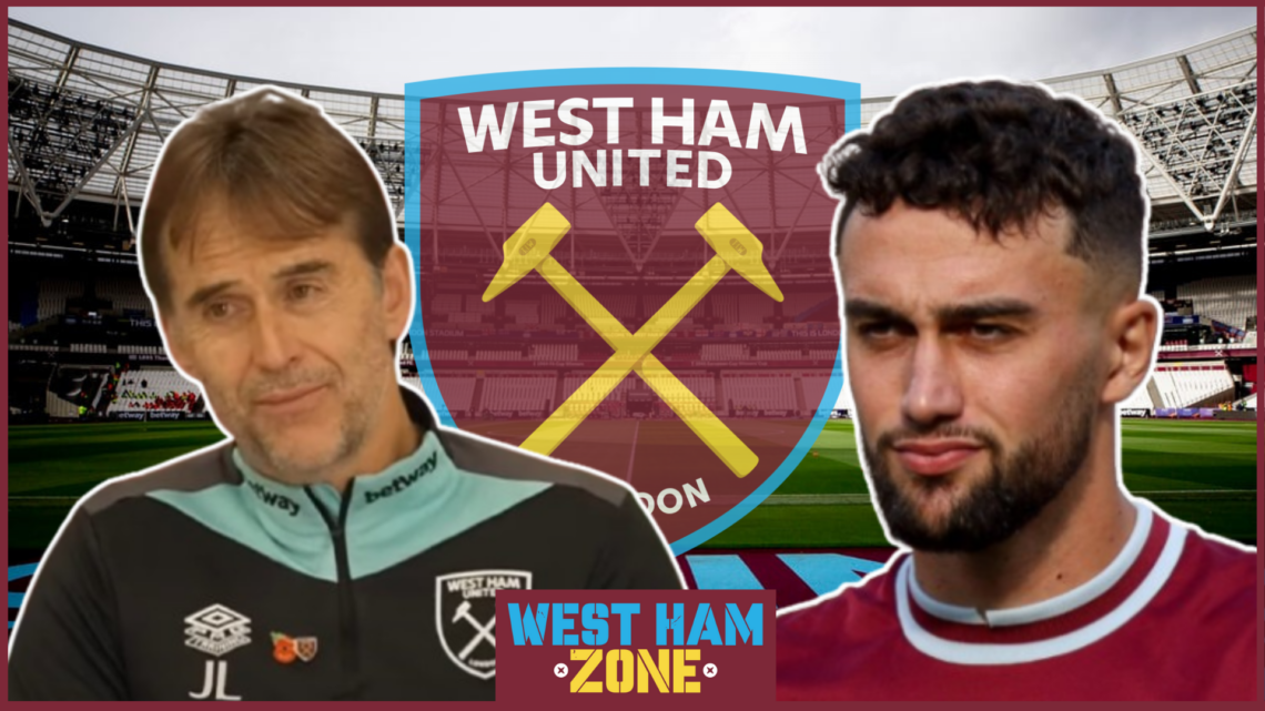 Julen Lopetegui, Max Kilman, West Ham badge