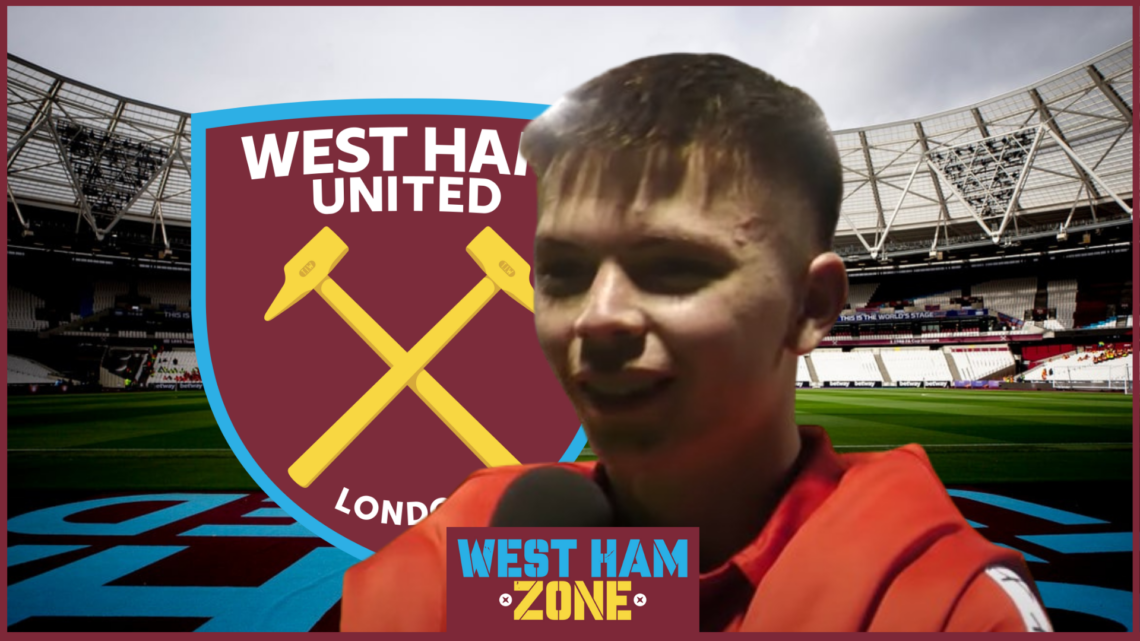 Patrick Kelly, West Ham badge