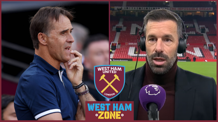 Ruud van Nistelrooy, Julen Lopetegui, West Ham badge