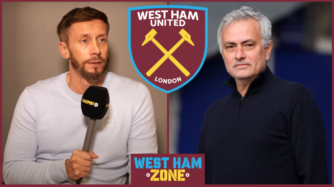 Sam Matterface, Jose Mourinho, West Ham United badge