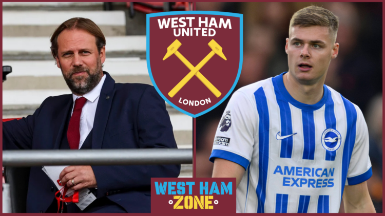 Tim Steidten, Evan Ferguson, West Ham United badge