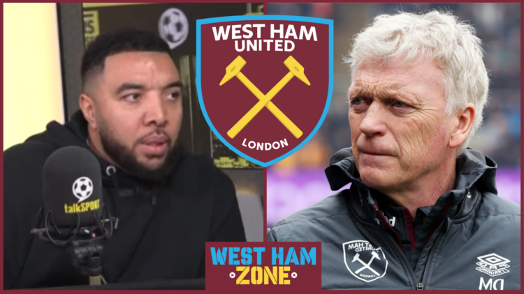 Troy Deeney, David Moyes, West Ham United badge